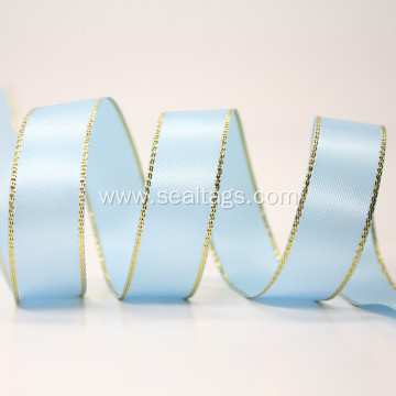 Single Face Slited Edge Polyester Satin Ribbon